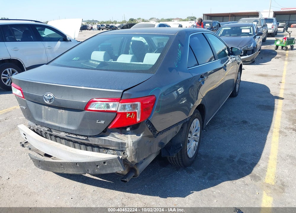 2013 TOYOTA CAMRY LE VIN: 4T4BF1FK2DR306199