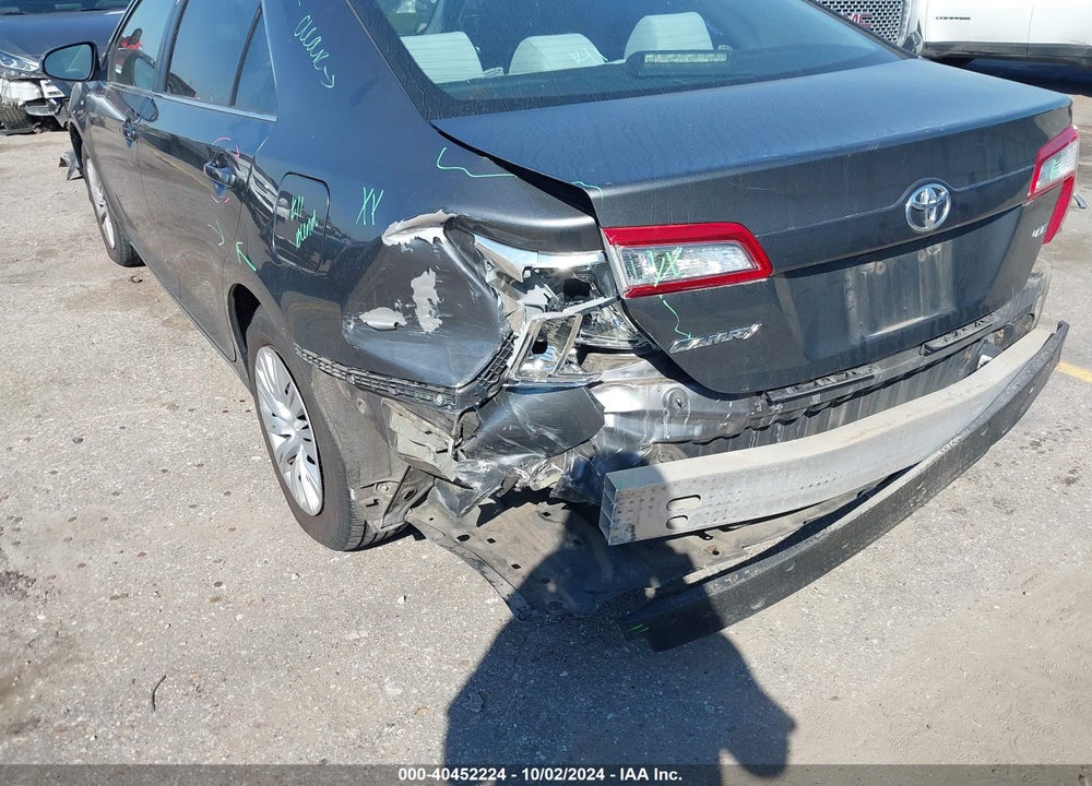 2013 TOYOTA CAMRY LE VIN: 4T4BF1FK2DR306199