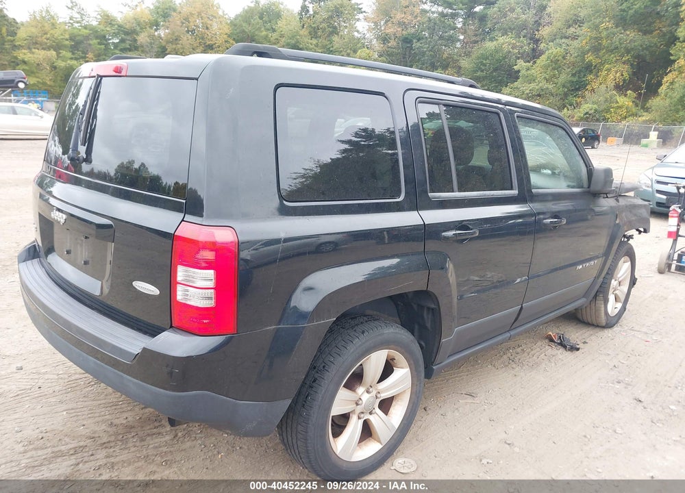 2014 JEEP PATRIOT LATITUDE VIN: 1C4NJRFB1ED641481