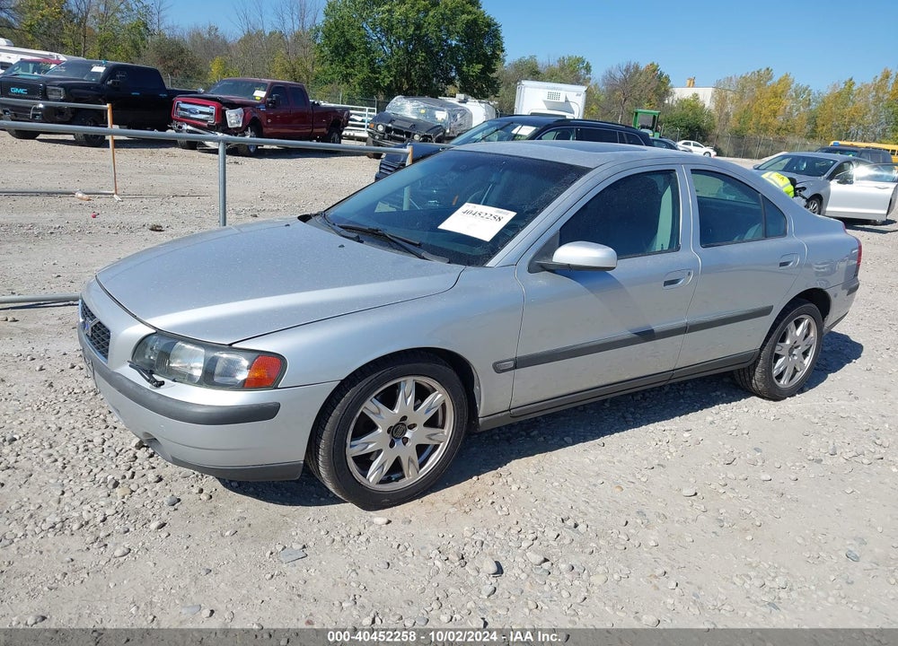 2004 VOLVO S60 2.5T AWD VIN: YV1RH59H942378862
