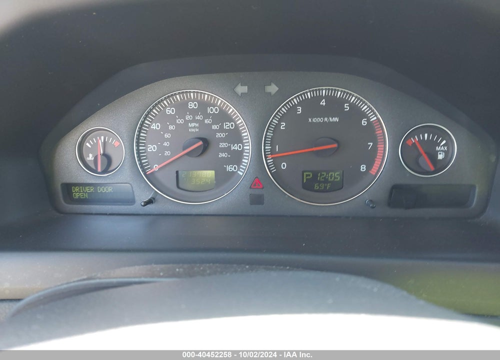 2004 VOLVO S60 2.5T AWD VIN: YV1RH59H942378862