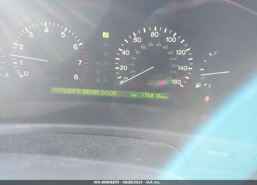 1999 LEXUS LS 400 VIN: JT8BH28F8X0153272