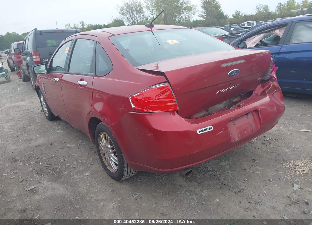 2009 FORD FOCUS SEL VIN: 1FAHP37N39W196761