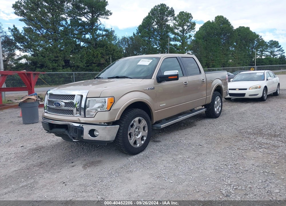 2012 FORD F-150 LARIAT VIN: 1FTFW1ET1CFA10202