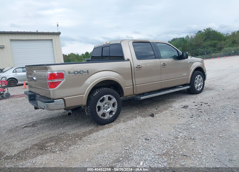 2012 FORD F-150 LARIAT VIN: 1FTFW1ET1CFA10202