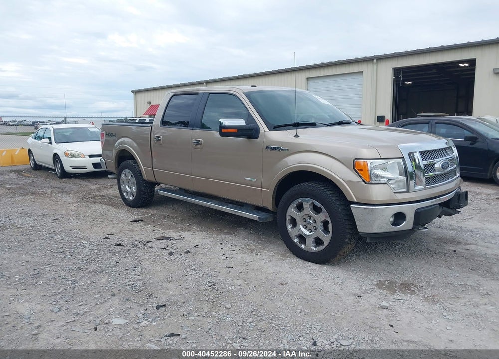 2012 FORD F-150 LARIAT VIN: 1FTFW1ET1CFA10202