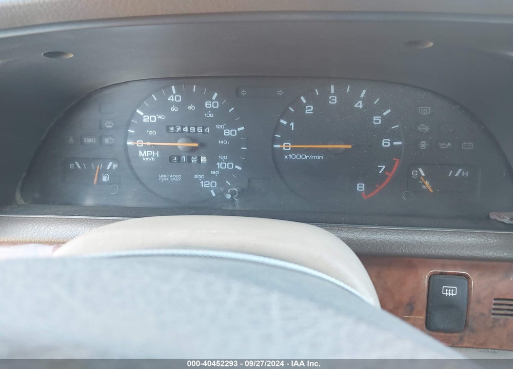 1993 NISSAN ALTIMA XE/GXE/SE/GLE VIN: 1N4BU31F9PC225033