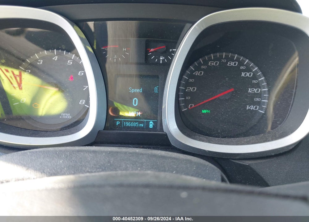 2012 CHEVROLET EQUINOX 1LT VIN: 2GNFLDE5XC6202215