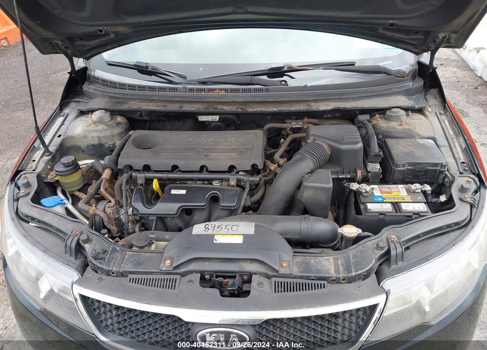 2010 KIA FORTE EX VIN: KNAFU4A25A5263981