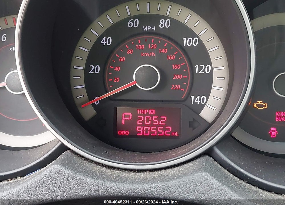 2010 KIA FORTE EX VIN: KNAFU4A25A5263981