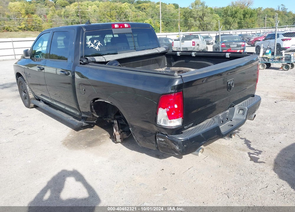 2019 RAM 1500 CLASSIC BIG HORN 4X4 5'7 BOX VIN: 1C6RR7LT8KS641617