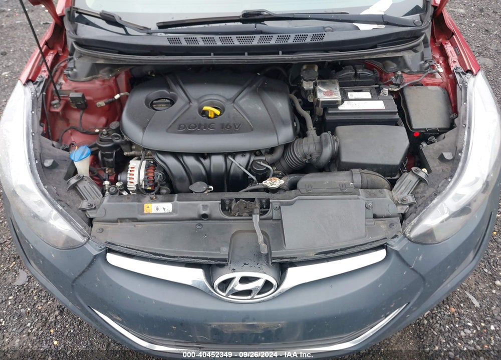 2014 HYUNDAI ELANTRA SE VIN: 5NPDH4AE9EH490170