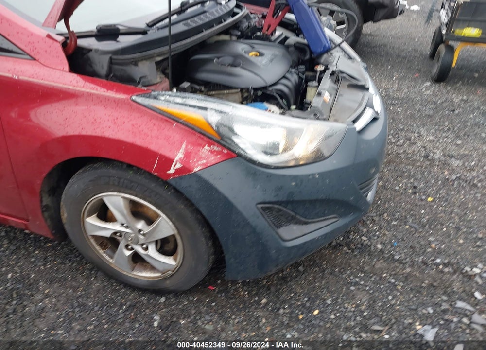 2014 HYUNDAI ELANTRA SE VIN: 5NPDH4AE9EH490170