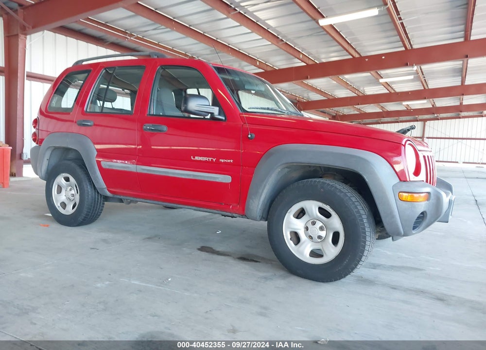 2002 JEEP LIBERTY SPORT VIN: 1J4GK48K02W172108