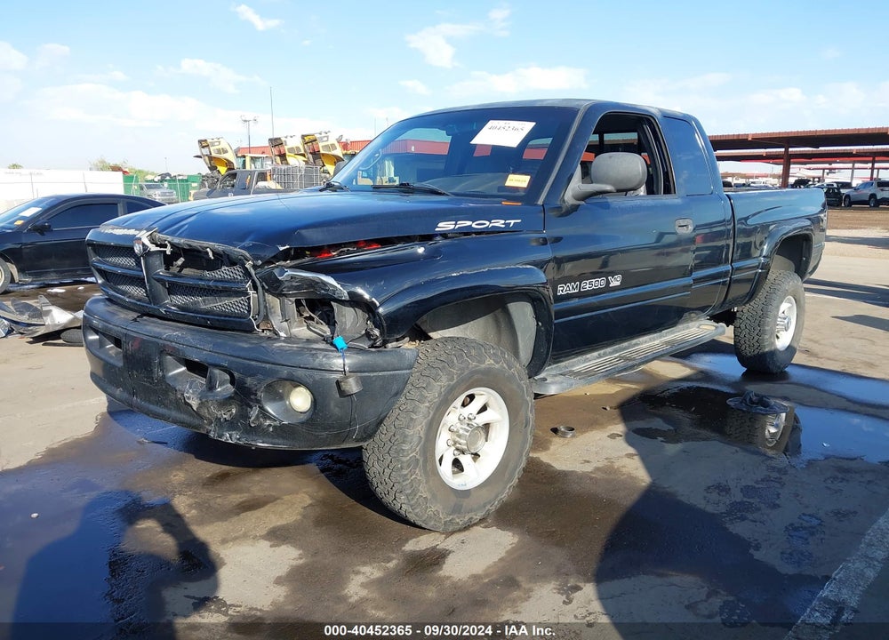 2000 DODGE RAM 2500 ST VIN: 1B7KF23W1YJ149669