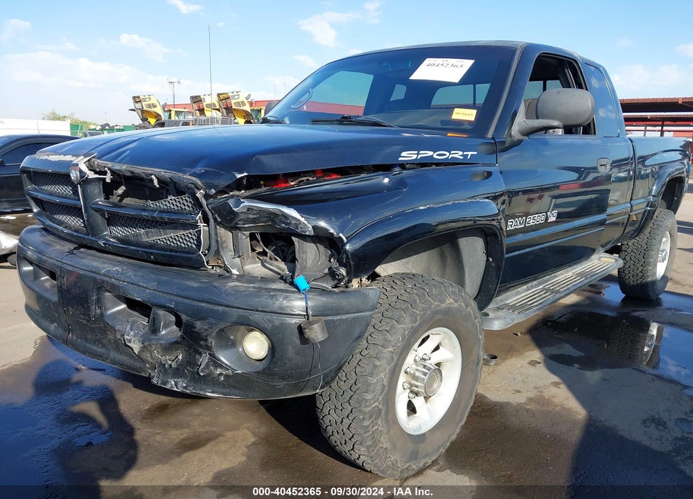 2000 DODGE RAM 2500 ST VIN: 1B7KF23W1YJ149669