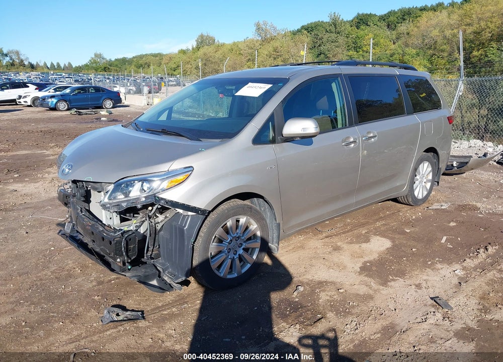 2017 TOYOTA SIENNA LIMITED PREMIUM 7 PASSENGER VIN: 5TDDZ3DC7HS159863