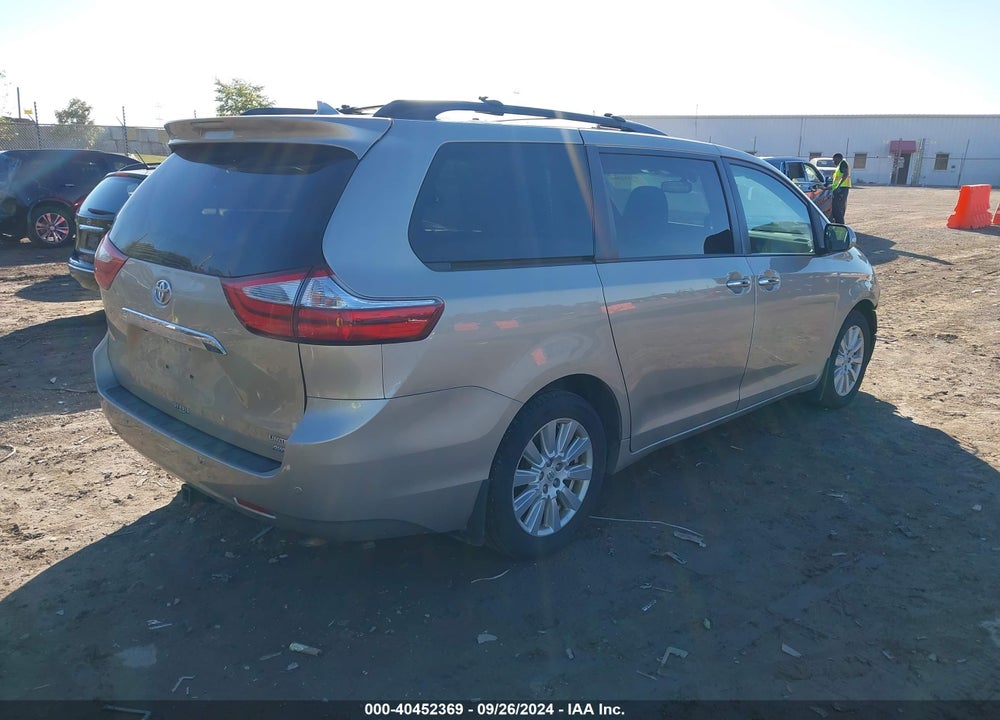 2017 TOYOTA SIENNA LIMITED PREMIUM 7 PASSENGER VIN: 5TDDZ3DC7HS159863