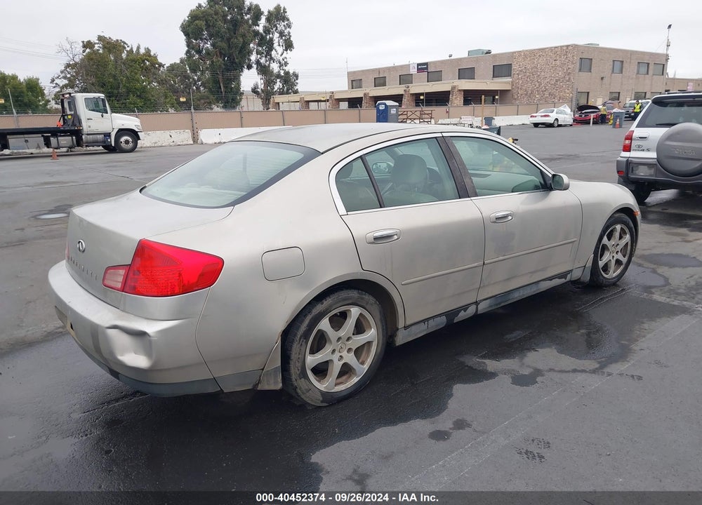 2004 INFINITI G35 VIN: JNKCV51E34M616777