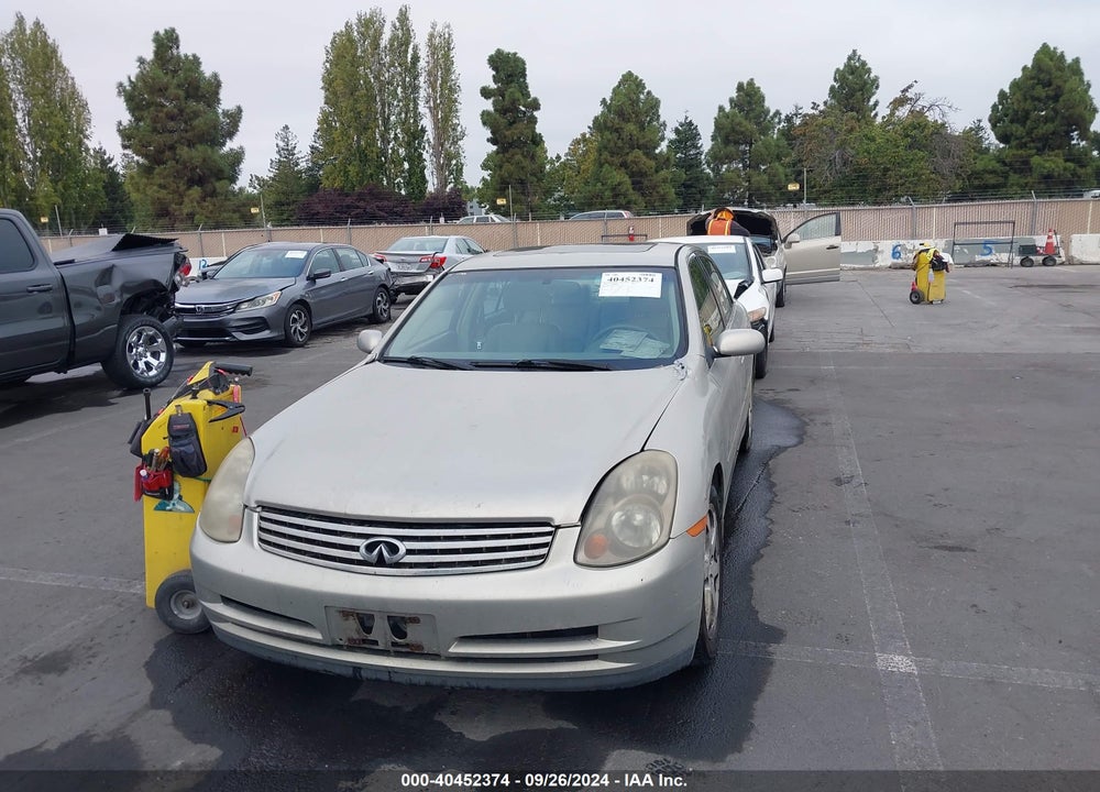2004 INFINITI G35 VIN: JNKCV51E34M616777