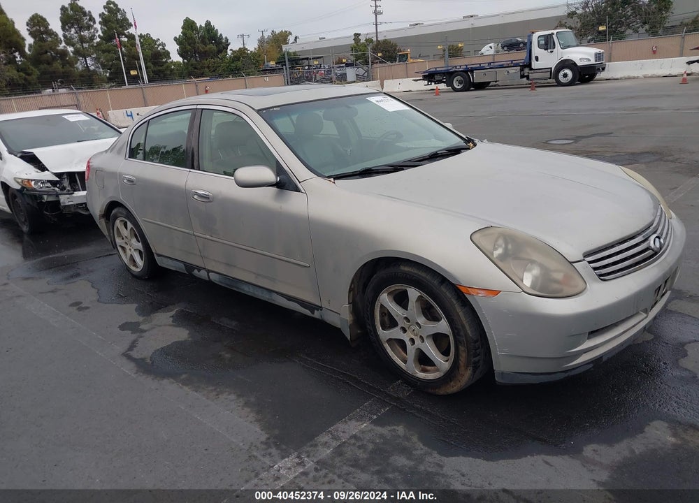 2004 INFINITI G35 VIN: JNKCV51E34M616777