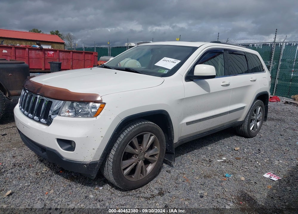 2012 JEEP GRAND CHEROKEE LAREDO VIN: 1C4RJFAG5CC349581