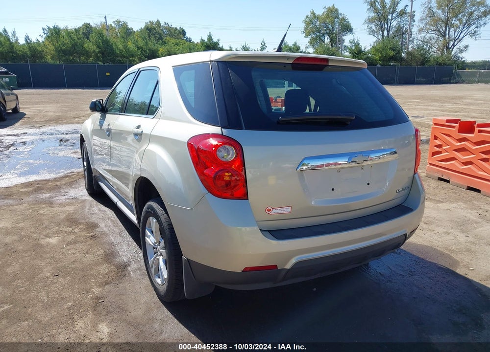 2013 CHEVROLET EQUINOX LS VIN: 2GNALBEK6D6287432
