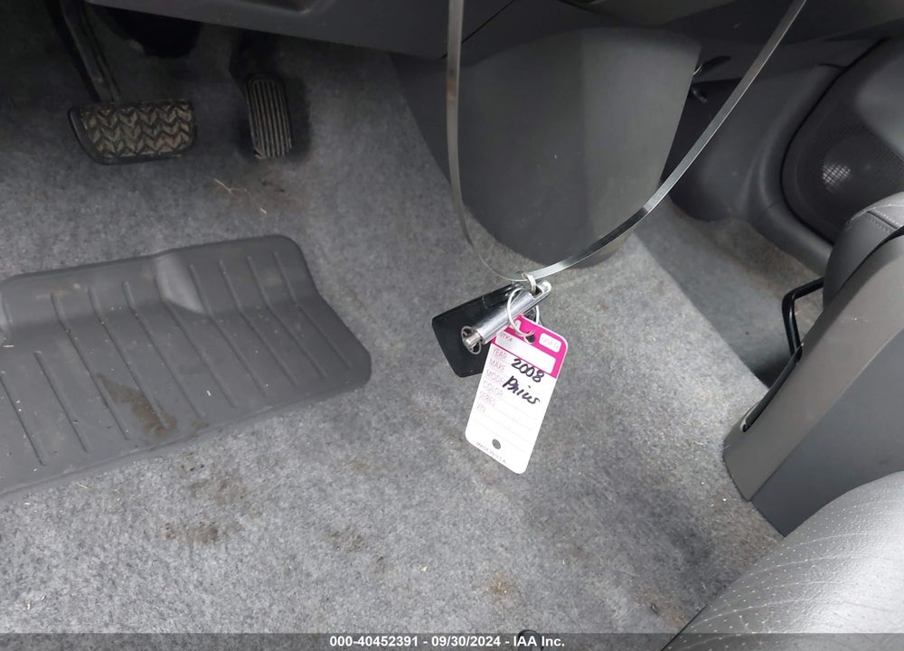 2008 TOYOTA PRIUS VIN: JTDKB20U183419826