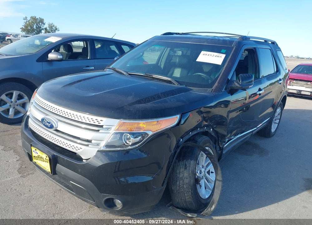 2013 FORD EXPLORER XLT VIN: 1FM5K8D87DGB39629