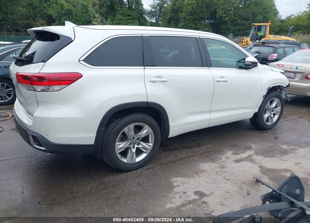 2017 TOYOTA HIGHLANDER LIMITED VIN: 5TDDZRFH6HS383329