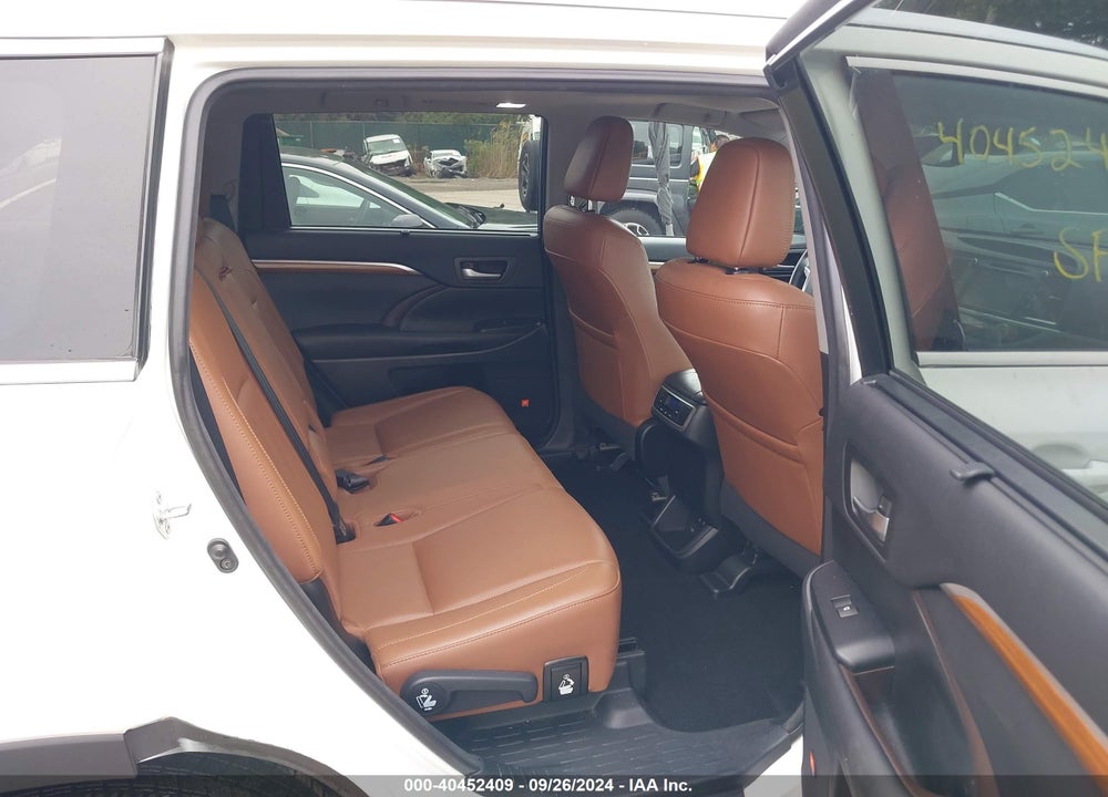 2017 TOYOTA HIGHLANDER LIMITED VIN: 5TDDZRFH6HS383329
