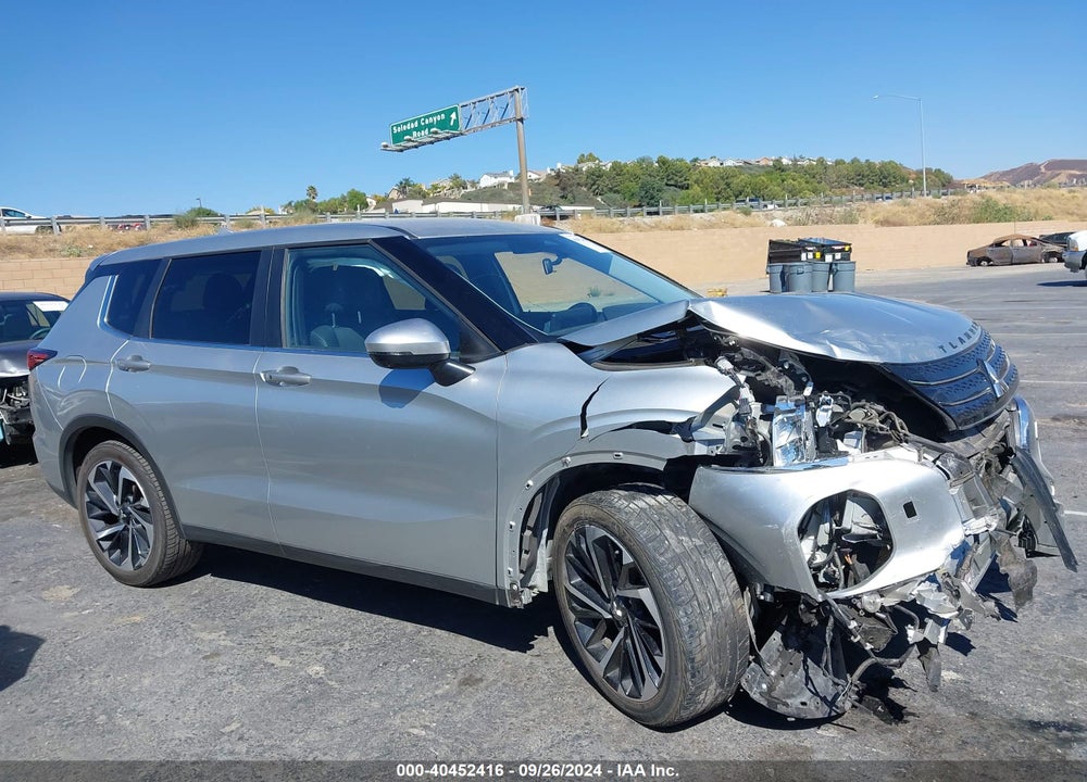 2022 MITSUBISHI OUTLANDER BLACK EDITION S-AWC/SE 2.5 S-AWC/SE LAUNCH EDITION S-AWC VIN: JA4J4UA89NZ046587