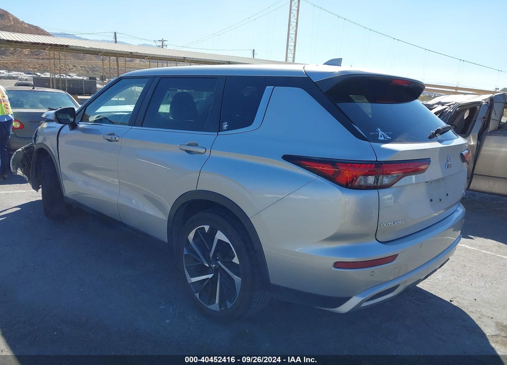 2022 MITSUBISHI OUTLANDER BLACK EDITION S-AWC/SE 2.5 S-AWC/SE LAUNCH EDITION S-AWC VIN: JA4J4UA89NZ046587