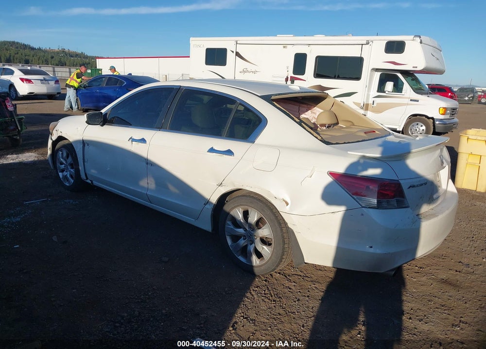 2008 HONDA ACCORD 3.5 EX-L VIN: 1HGCP36838A004588