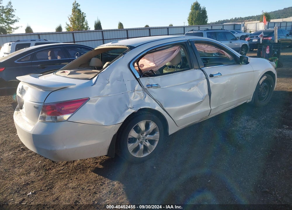 2008 HONDA ACCORD 3.5 EX-L VIN: 1HGCP36838A004588