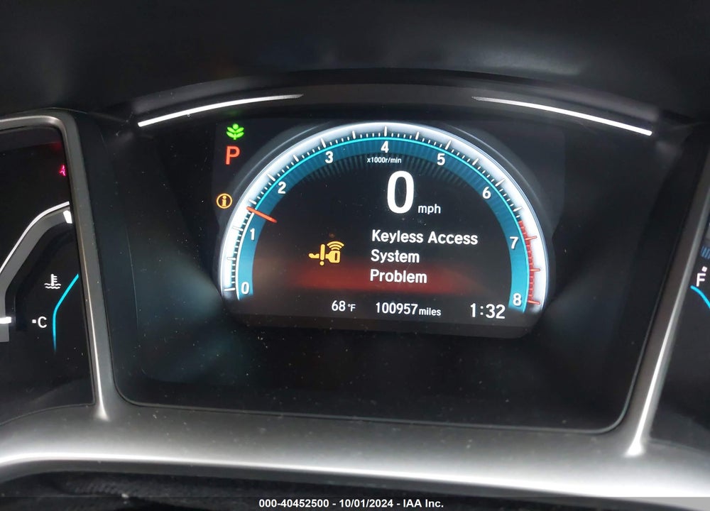 2018 HONDA CIVIC EX VIN: 2HGFC2F79JH542598