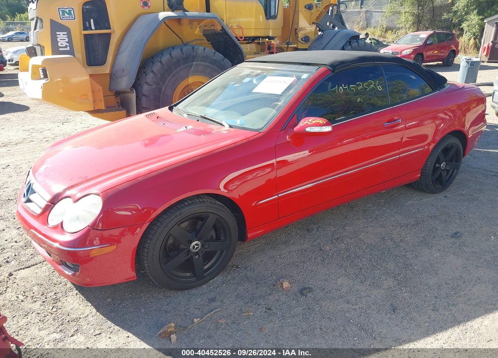 2009 MERCEDES-BENZ CLK 350 VIN: WDBTK56F49F259728