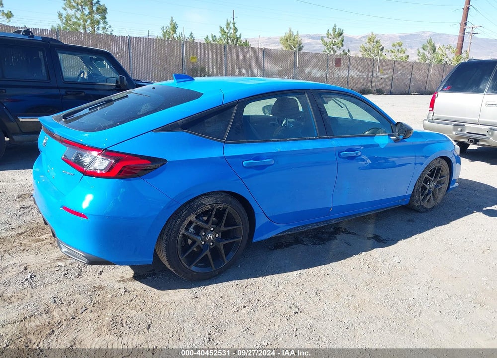 2024 HONDA CIVIC VIN: 19XFL2H88RE010352