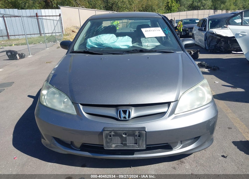 2004 HONDA CIVIC LX VIN: 2HGES16544H509083