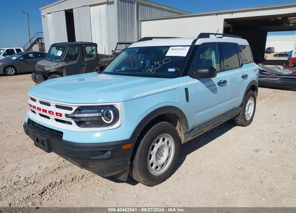 2024 FORD BRONCO SPORT HERITAGE VIN: 3FMCR9G63RRF00180