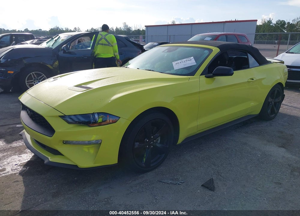 2021 FORD MUSTANG ECOBOOST VIN: 1FATP8UH2M5136197