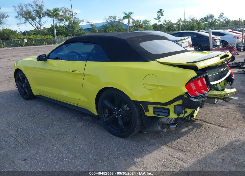 2021 FORD MUSTANG ECOBOOST VIN: 1FATP8UH2M5136197