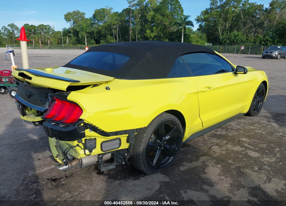 2021 FORD MUSTANG ECOBOOST VIN: 1FATP8UH2M5136197