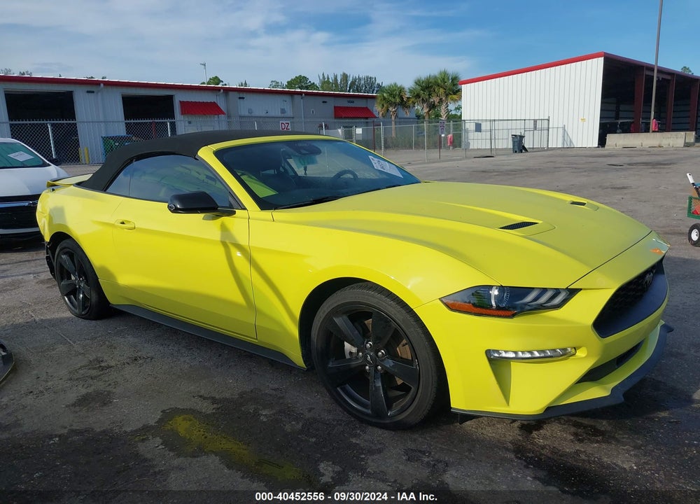 2021 FORD MUSTANG ECOBOOST VIN: 1FATP8UH2M5136197