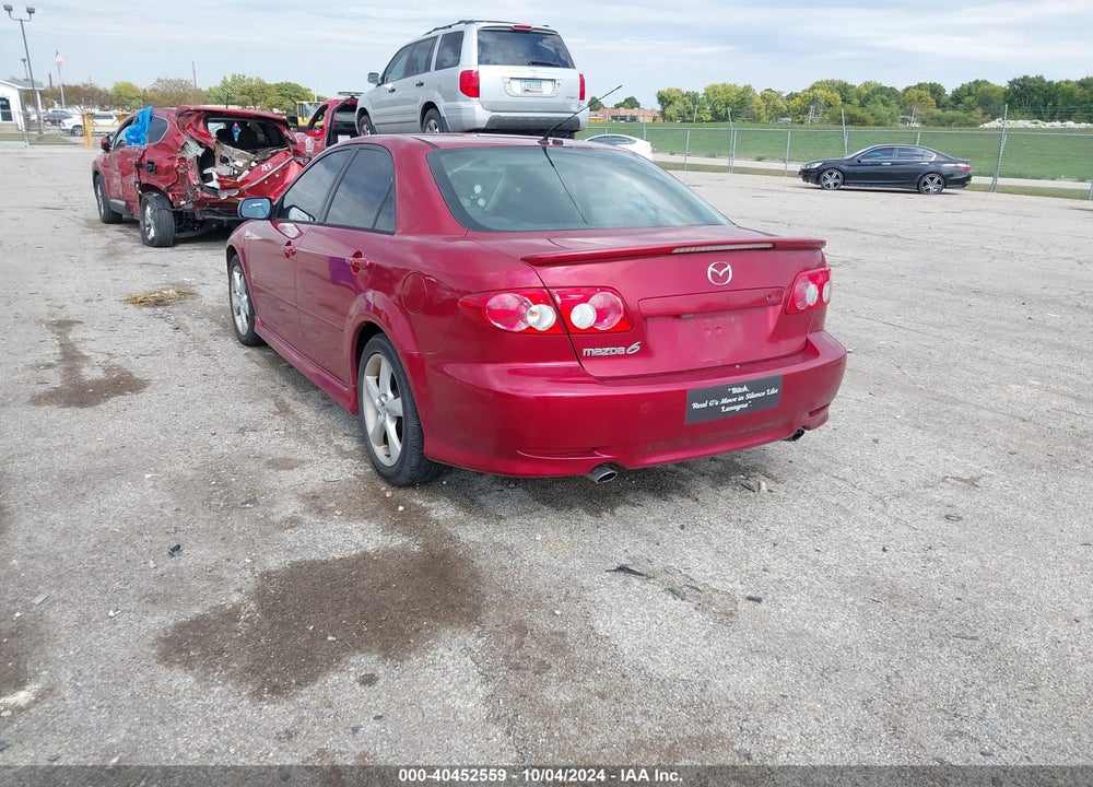 2004 MAZDA 6 S VIN: 1YVFP80D345N48620