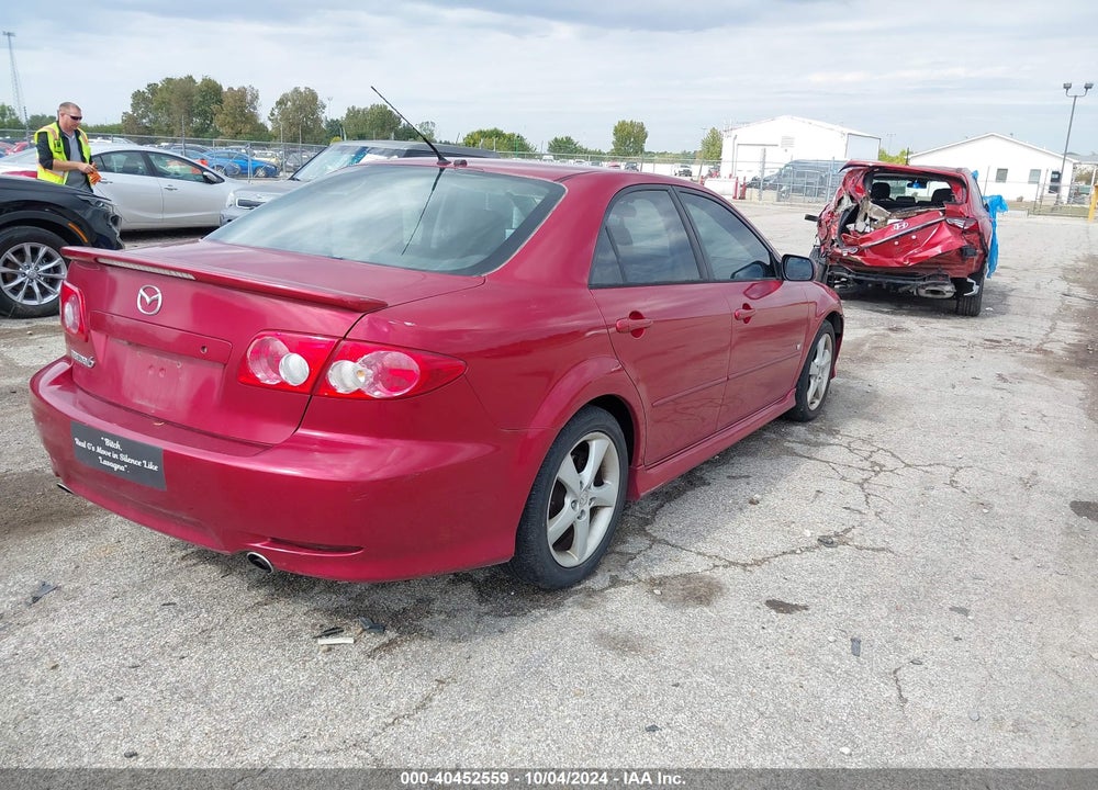 2004 MAZDA 6 S VIN: 1YVFP80D345N48620