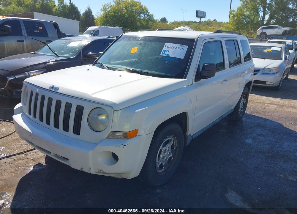 2010 JEEP PATRIOT SPORT VIN: 1J4NT2GB5AD558141