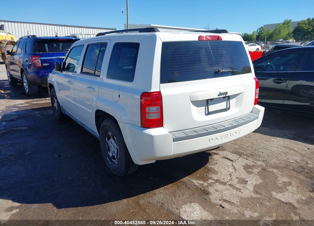 2010 JEEP PATRIOT SPORT VIN: 1J4NT2GB5AD558141