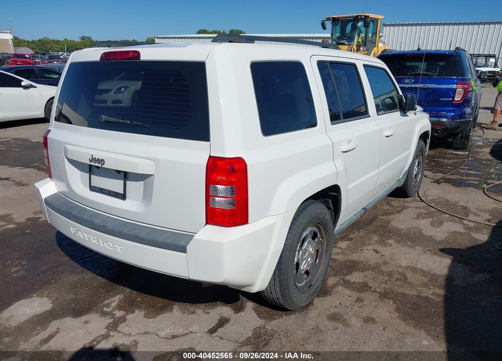 2010 JEEP PATRIOT SPORT VIN: 1J4NT2GB5AD558141
