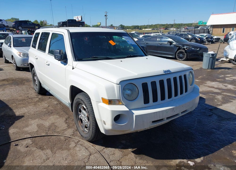 2010 JEEP PATRIOT SPORT VIN: 1J4NT2GB5AD558141